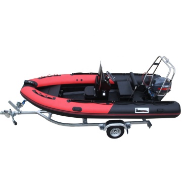 New Zealand Design Hypalon PVC Inflatable Rib Boat for 8 Persons