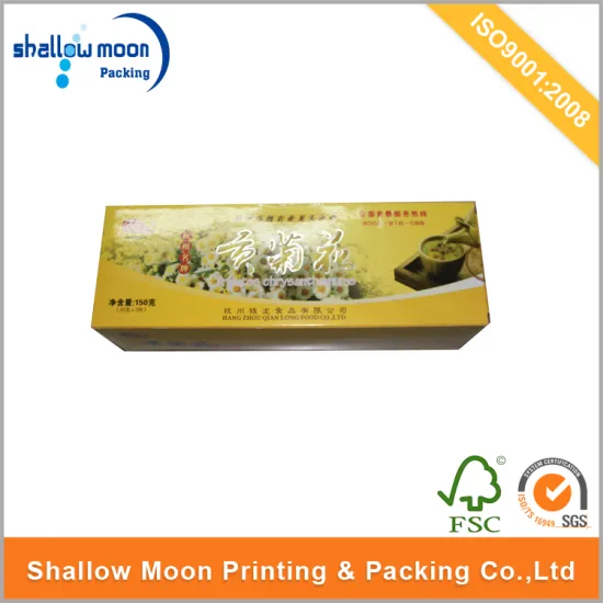 Chrysanthemum tea packing paper box