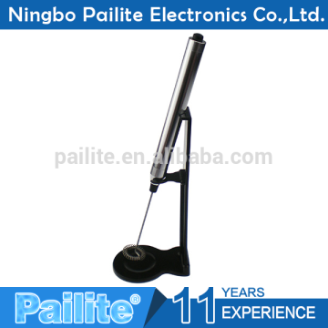 Battery operated milk frother, milk foam maker, coffee mixer with stand model EP-504A