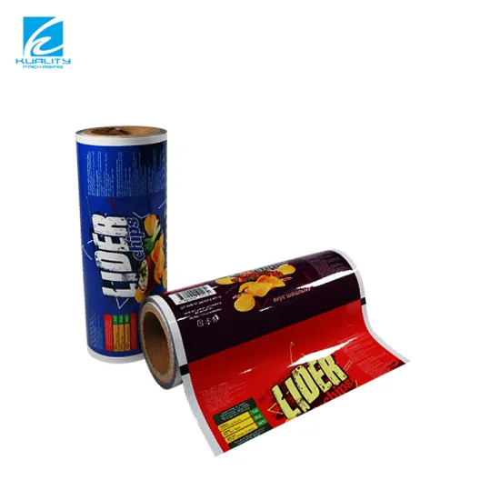 Custom Printed Automatic Packaging Film for Snacks