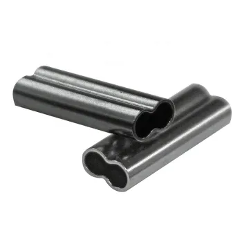 High-Quality Copper Double Barrel Crimp Sleeves for Fishing Tackle by Hysun Wholesale