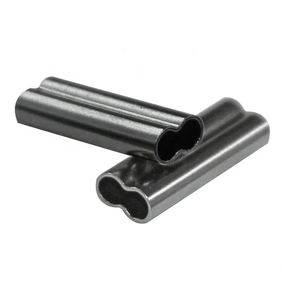 High-Quality Copper Double Barrel Crimp Sleeves for Fishing Tackle by Hysun Wholesale