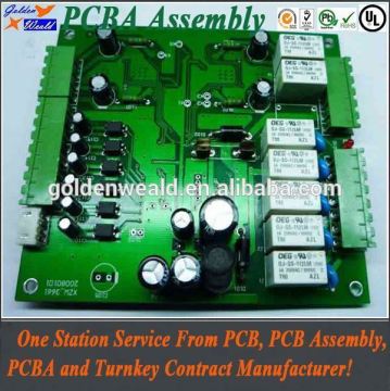 Networking access control board for security Systems pcba smt pcb assembly