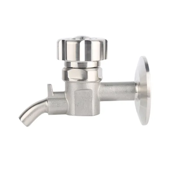 High Quality Output Spiral Type Beer Sampling Valve