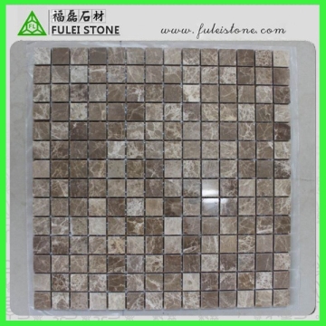 Good Light Emperador Mosaic Tile (FLS-910)