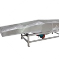 Vibration Drain Conveyor for vegetable processing