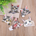 Niedliche Katzenpatches Hochwertiger 3D-Stickpatch