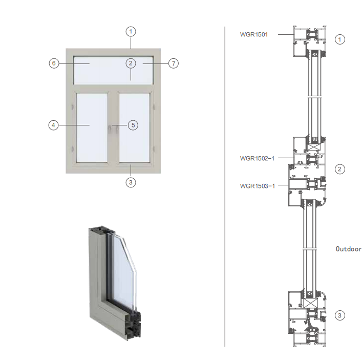 casement windows that open inward