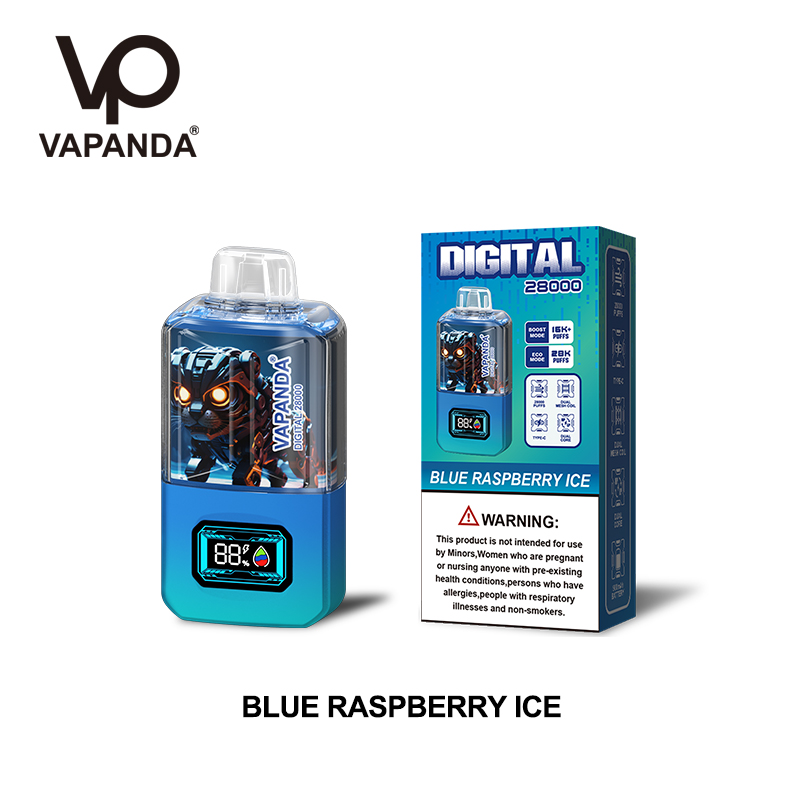 Vapanda digital 28000 vape sekali pakai