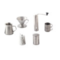 Koffiebarista roestvrijstalen coffeeware set