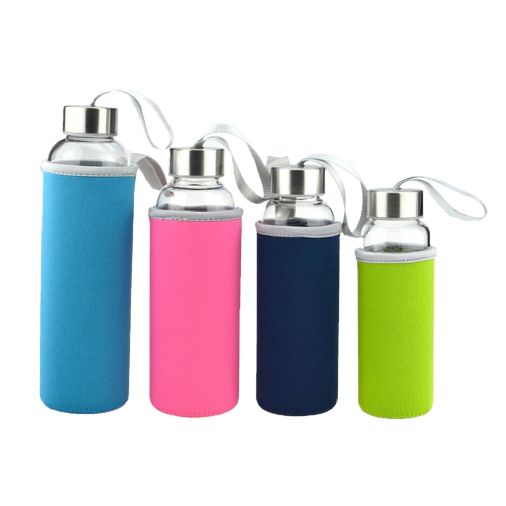 Sports Glass Water Bottle