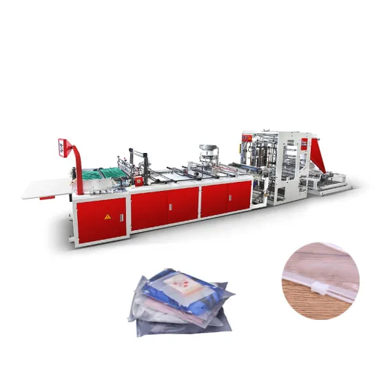 PE Zipper Bag Making Machine ZDJ-1000: High-Efficiency Zipper Bag Production Solution