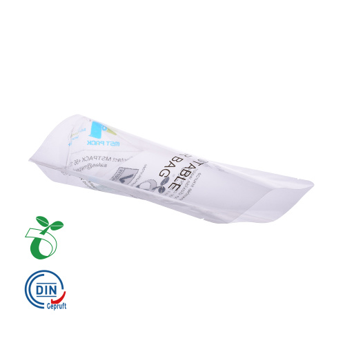 eco friendly Biodegradable compostable Clear Corn Starch Food Bags