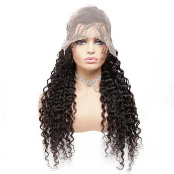 2019 new high quality virgin mink brazilian straight 150% density 30 inch 40 inch human hair full lace wig