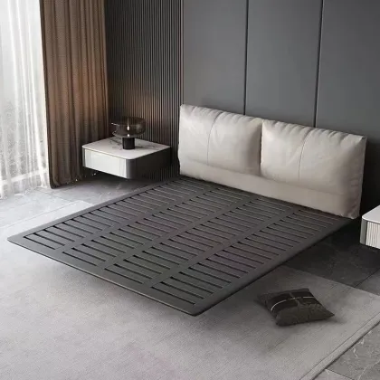 Soft floating bed design bed frame