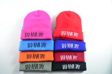 Single Color Custom Knit Beanie Hat
