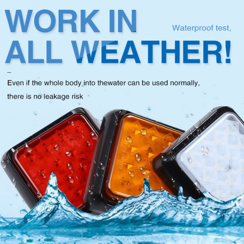 12 વી/24 વી રનિંગ બ્રેક ટર્ન ટ્રક ટ્રેલર ટેઇલ લાઇટ લેમ્પ