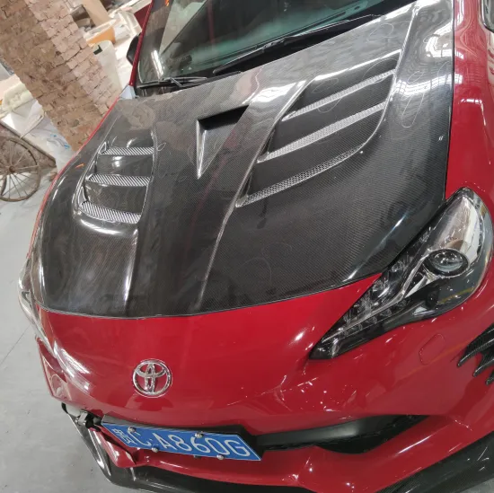 Carbon Fiber Hood with Vent Scoop for GT86 BRZ FT86