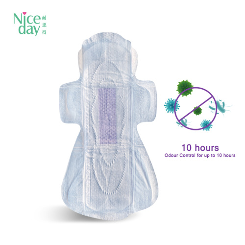 Lavender Regular Comfy Organic Pad with Wings