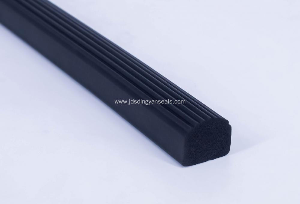 Customized special sponge door and window rubber packing