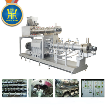 Aquatic fish feed extruder machine