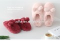Chine en gros usine fait femmes EVA pantoufles sandales plates fausses fourrures diapositives