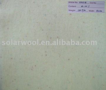 Superfine wool heavy weight fabric