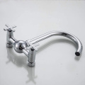 3 Hole Kitchen Faucet Wall Mounted Sink Taps