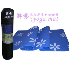 Estera de yoga con ruedas de pvc