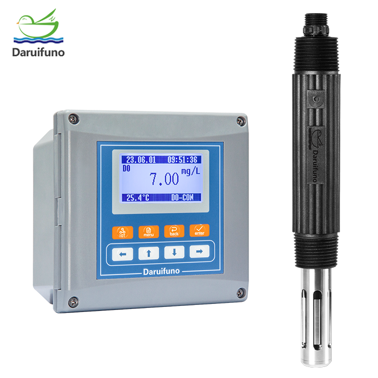 Control automático en línea medidor de controlador de oxígeno disuelto