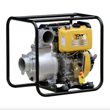 Draagbare dieselwaterpomp voor kleine irrigatie van bochtlanden (4 inch)