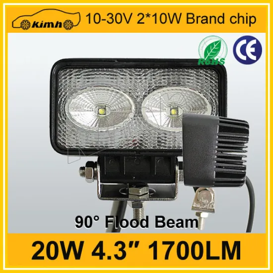 Brand chip 4inch 20W 1500LM magnetic led work light
