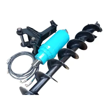 Hydraulic Earth Drill Auger for 10-15 Ton Excavators
