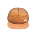 Gorra de malla snapback de 5 paneles de verano personalizada