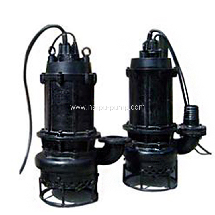 Submersible sewage slurry pumps