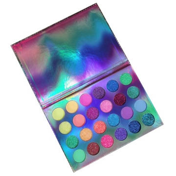 Hochpigment Neon Luminous veganer Glitzer -Lidschattenpalette