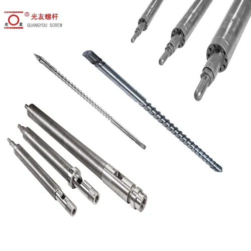 Bimetallic screw barrel para sa mga machine ng paghubog ng iniksyon