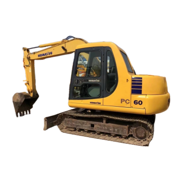 High Quality Used Komatsu PC60-7 6-ton Mini Crawler Hydraulic Excavator for Sale