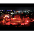 Water Dancing Fountain Show with fire
