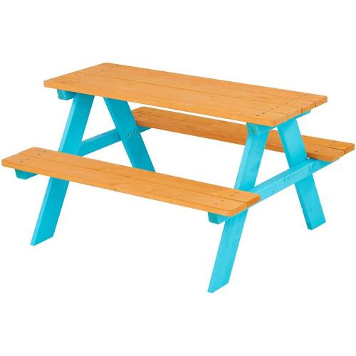 Patio Picnic Table Bench Kids Wooden Outdoor Picnic Table Bench Set Factory