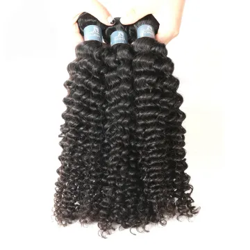 Unprocessed Indian Human Virgin Hair Raw Indian Temple Hair Weave