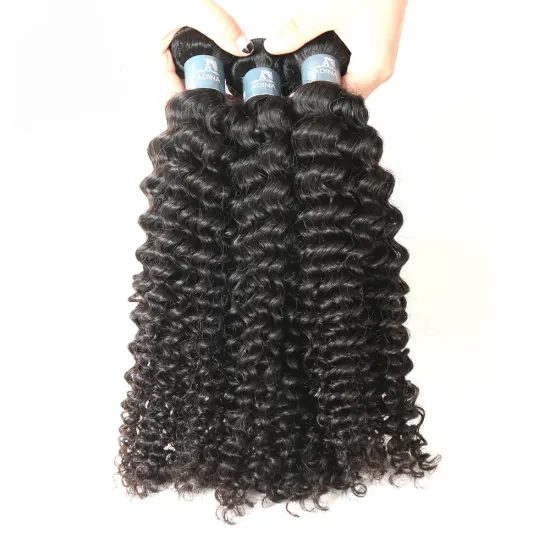 Unprocessed Indian Human Virgin Hair Raw Indian Temple Hair Weave