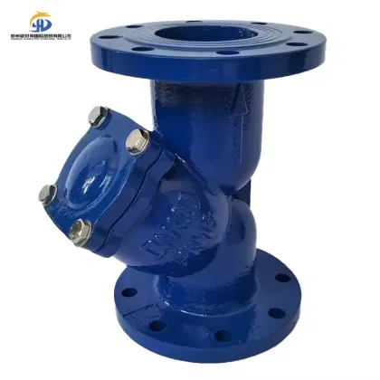 Industry Flange Y-shaped Filter Valve