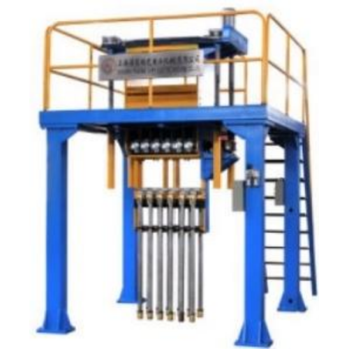 Sistema de colada continua ascendente de alta eficiencia