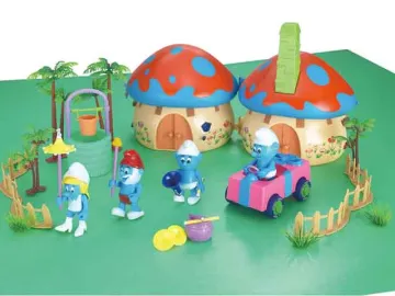 SMURFS SET WIHT MUSIC&LIGHT