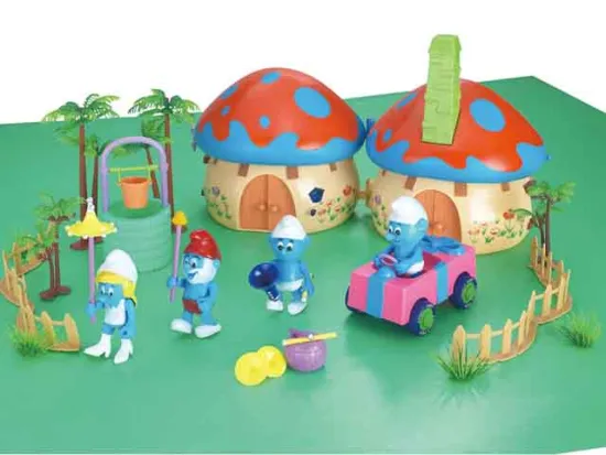 SMURFS SET WIHT MUSIC&LIGHT