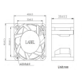 Hot Sale Crown AGH04028 DC FAN cooling fan