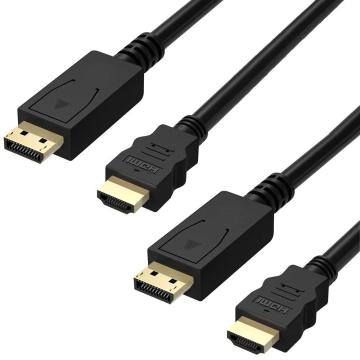 Cavo da HDMI A / M a Displayport nero