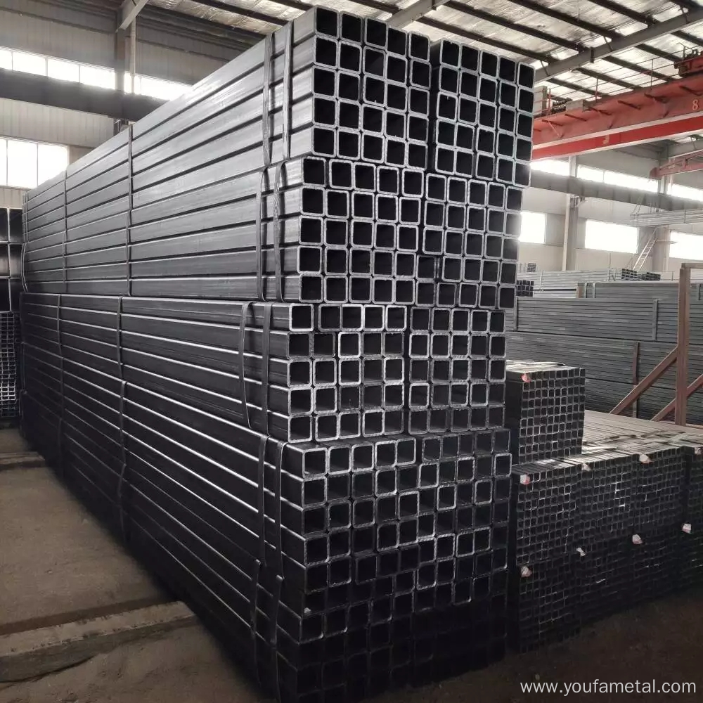 DN15/DN20 Mild Steel Square Rectangular Carbon Steel Pipes
