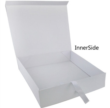 Elegant White Color Female Paper Box for Skirt